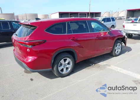 2023 Toyota Highlander Le from USA, damaged, VIN 5TDKDRAHXPS509316